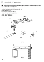 Preview for 20 page of E.C.A. CA 24 BB Installation And User'S Operating Instructions