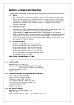 Preview for 4 page of E-Clear MK7/CF1-75 User Manual