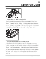 Preview for 22 page of E-Collar 800TS: 1200TS Owner'S Manual