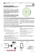 e-controls E-Detector Noiseless Instruction Sheet preview