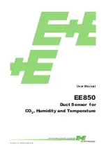 E+E Elektronik EE850 User Manual preview