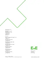 Preview for 64 page of E+E Elektronik HTS801 User Manual