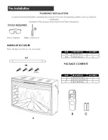 Preview for 5 page of e-Flame USA EF-BLT10 Operation Manual