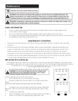 Preview for 7 page of e-Flame USA EF-BLT10 Operation Manual