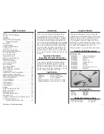 Preview for 3 page of E-FLITE Advance 25e ARF Assembly Manual