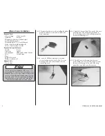 Preview for 6 page of E-FLITE Advance 25e ARF Assembly Manual