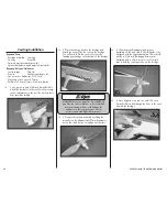 Preview for 22 page of E-FLITE Shoestring 15e ARF Assembly Manual