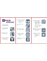 Preview for 2 page of e-Pulse Ultra 1200 Quick Start Manual