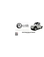 E-ride Industries 2013 Owner'S Manual preview