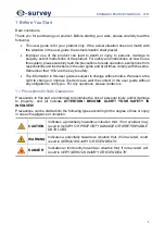 Preview for 7 page of e-survey VE115 User Manual