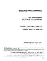 Preview for 3 page of E-Z-GO 2006+ ELECTRIC POWERED COASTAL FLEET GOLF CARS Service & Parts Manual