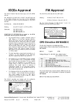 Preview for 6 page of E2S Minialarm IS-MA1-R Instruction Manual