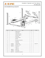 Preview for 43 page of EAE EE-6435V2.B.PD Installation, Operation, And Parts Manual