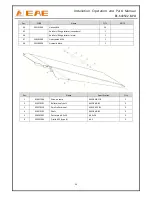 Preview for 50 page of EAE EE-6435V2.B.PD Installation, Operation, And Parts Manual