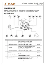 Preview for 22 page of EAE EE-65A.40T Installation, Operation, And Parts Manual