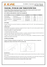 Preview for 8 page of EAE EE-6604V2 .BWF Installation, Operation, And Parts Manual