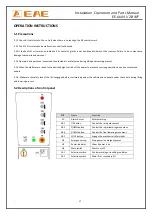 Preview for 17 page of EAE EE-6604V2 .BWF Installation, Operation, And Parts Manual