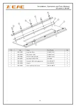 Preview for 34 page of EAE EE-6604V2 .BWF Installation, Operation, And Parts Manual