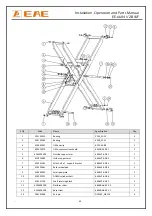 Preview for 35 page of EAE EE-6604V2 .BWF Installation, Operation, And Parts Manual