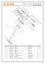 Preview for 39 page of EAE EE-6604V2 .BWF Installation, Operation, And Parts Manual