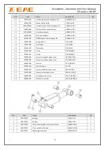 Preview for 41 page of EAE EE-6604V2 .BWF Installation, Operation, And Parts Manual