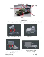 Preview for 4 page of Eaelec TT-Scale Ford F6 Cube Truck Assembly Instructions