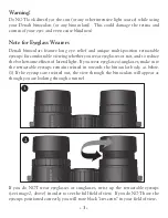 Preview for 3 page of eagle optics DENALI Manual