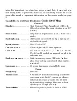 Preview for 11 page of Eagle Cada 250 S/Map Installation And Operation Instructions Manual