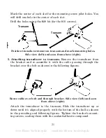 Preview for 29 page of Eagle CUDA 250 - ADDITIONAL Installation And Operation Instructions Manual