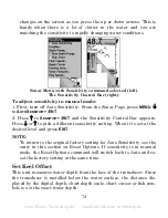 Preview for 82 page of Eagle CUDA 250 - ADDITIONAL Installation And Operation Instructions Manual