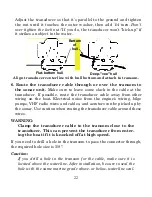 Preview for 30 page of Eagle CUDA 350 S/MAP Installation And Operation Instructions Manual