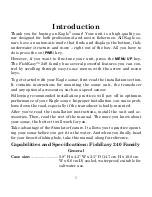 Preview for 7 page of Eagle FishEasy 240 Portable Installation And Operation Instructions Manual