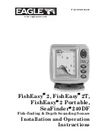 Eagle FishEasy 2T Installation And Operation Instructions Manual preview