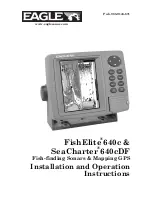 Eagle FishElite 640c Installation And Operation Instructions Manual preview