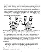 Preview for 20 page of Eagle FISHMARK 320 Installation And Operation Instructions Manual