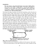 Preview for 24 page of Eagle FISHMARK 320 Installation And Operation Instructions Manual