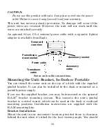 Preview for 30 page of Eagle FISHMARK 320 Installation And Operation Instructions Manual