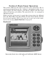 Preview for 35 page of Eagle FISHMARK 320 Installation And Operation Instructions Manual