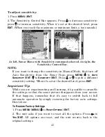 Preview for 46 page of Eagle FISHMARK 320 Installation And Operation Instructions Manual