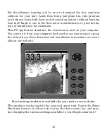 Preview for 48 page of Eagle FISHMARK 320 Installation And Operation Instructions Manual