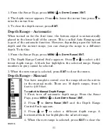 Preview for 55 page of Eagle FISHMARK 320 Installation And Operation Instructions Manual