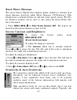 Preview for 69 page of Eagle FISHMARK 320 Installation And Operation Instructions Manual