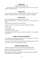 Preview for 2 page of Eagle L310A/AW/AG Manual