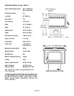 Preview for 20 page of Earth Stove EARTHSTOVE 1500HT Installation And Operation Manual