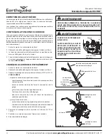 Preview for 38 page of EarthQuake 14318 (CE) Operator'S Manual