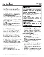 Preview for 5 page of EarthQuake 23275 Operator'S Manual