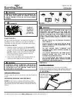 Preview for 11 page of EarthQuake 5055C Operator'S Manual