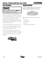 Preview for 8 page of EarthQuake 9800B Operating & Parts Manual