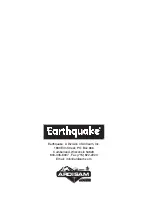 Preview for 12 page of EarthQuake 9800B Operating & Parts Manual