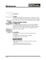 Preview for 26 page of EarthQuake CS4518 Operator'S Manual & Parts